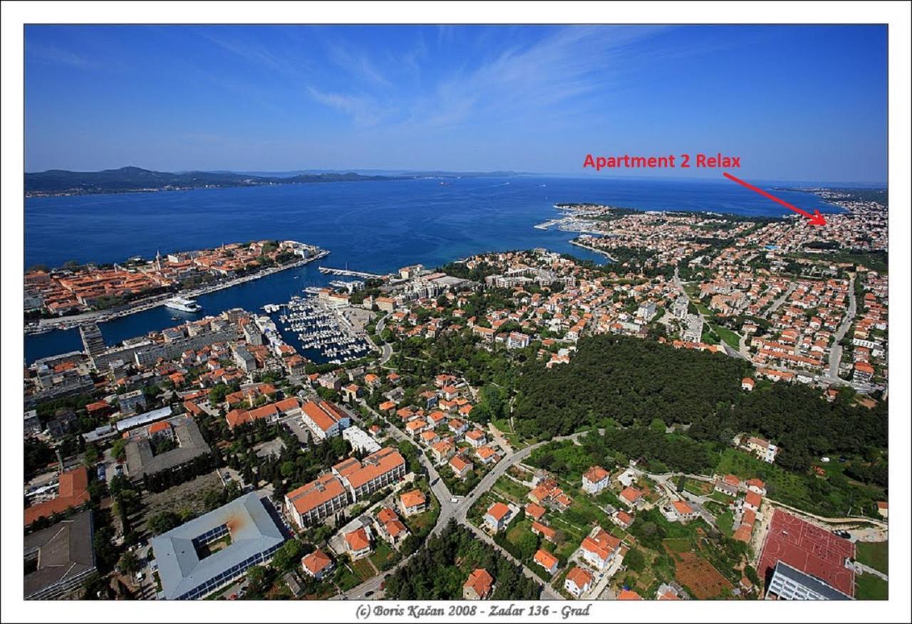 Apartman 2 Relax Zadar Leilighet Eksteriør bilde